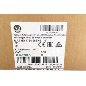 Sealed Allen-Bradley AB 1764-28BXB Controller - ALLEN-BRADLEY