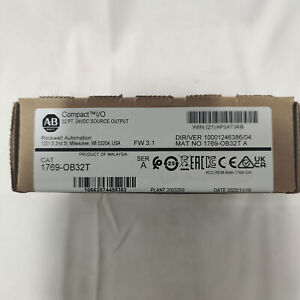 Compact Output Module | Factory Sealed Allen-Bradley 1769-OB32T | Durable Design for Industrial Use - ALLEN-BRADLEY