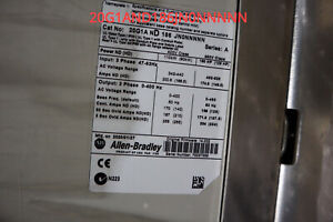 Allen Bradley 20G1AND186JN0NNNNN PowerFlex 755 VFD AB 150 HP Industrial Motor - ALLEN BRADLEY
