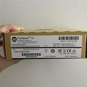 New Factory Sealed AB 1769-IQ6XOW4 Compact 24VDC Input Relay Output Module - KOEED