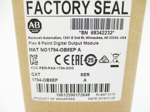 1 PCS New Factory Sealed AB 1794-OB8EP SER A Flex 8 Point Digital Output Module