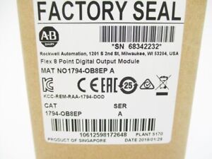 New Factory Sealed AB 1794-OB8EP SER A Flex 8 Point Digital Output Module - High-Performance Modular Digital Output System - ANOKIYA AB 1794-OB8EP SER A FLEX DIGITAL OUTPUT MODULE 8 POINTS