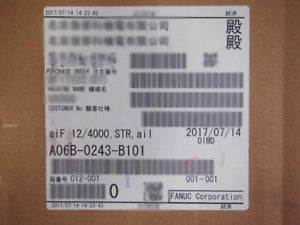 1PCS Fanuc Servo Motor A06B-0243-B101 NEW - FANUC
