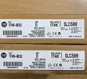 2023 New Allen Bradley 1746-IB32 SLC 500 32-Ch Input Module - ALLEN BRADLEY