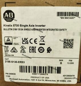 2198-S130-ERS3 New Factory Sealed AB SER B Kinetix 5700 FW 13.005 - KINETICX