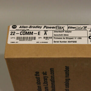 New Factory Sealed AB 22-COMM-E SER A PowerFlex Ethernet/IP Comm Adapter - POWERFLEX