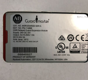 Allen Bradley 440R-EM4R2D Guardmaster EM Delayed Output Expansion - ALLEN BRADLEY