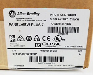 Allen Bradley PanelView Plus 7 Graphic Terminal - ALLEN BRADLEY
