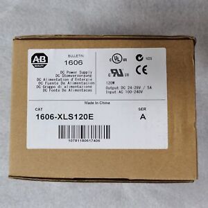 AB 1606-XLS120E 24V DC Power Supply 1606XLS120E New Factory Sealed Spot Goods - AB