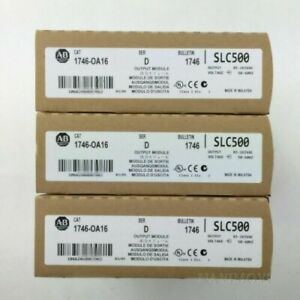 Sealed Allen Bradley 1746-OA16 SER D SLC 500 PLC Output Module AB 1746-OA16 - ALLEN BRADLEY