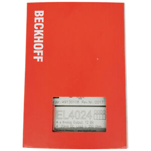 4-Channel Analog Output Terminal EL4024 Beckhoff SHIP - BECKHOFF