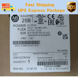 25B-E027N104 AB PowerFlex 525 18.5kW (25Hp) AC Drive UPS Express 25BE027N104 AB