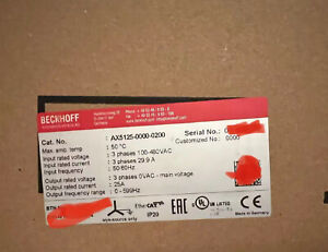 1PC BECKHOFF AX5125-0200 Servo Drive - BECKHOFF