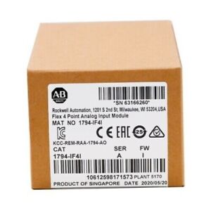 Factory Sealed AB 1794-IF4I SER A Flex 4 Point Analog Input Module - FACTORY SEALED