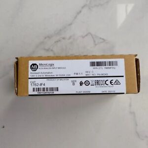 Allen Bradley MicroLogix 4 CH Analog Input Module AB 1762IF4 New Factory Sealed - ALLEN BRADLEY