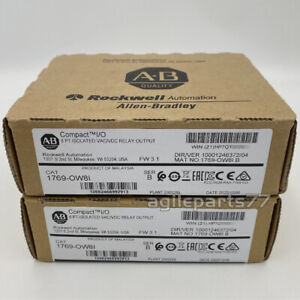 CompactLogix Relay Output Module 1769OW8I - New In Box Sealed SER B - COMPACTLOGIX
