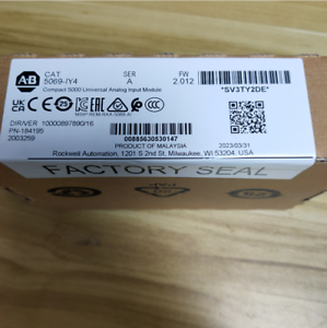 New Factory Sealed AB 5069-IY4 Logix 5000 Analog Input Module - AB LOGIX