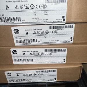 Allen Bradley 1756-L75/B ControlLogix 32MB Controller US - New Sealed - ALLEN BRADLEY