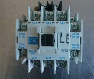 Mitsubishi DC Contactor SD-N21 Elevator Special Contactor - MITSUBISHI ELECTRIC CORPORATION