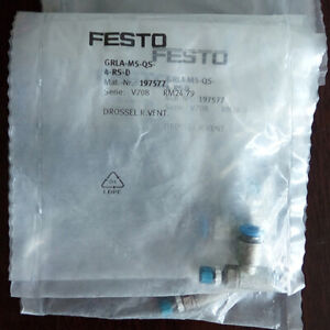 FESTO GRLA-M5-QS-4-RS-D gas fitting - FESTO