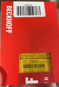 NEW BECKHOFF EL2904 Analog Input Terminal Module - 1 Piece - BECKHOFF