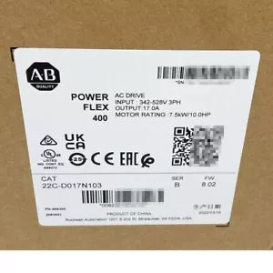 22C-D017N103 AB PowerFlex 400- 7.5 KW (10 HP) AC Drive 22CD017N103 UPS Express AB