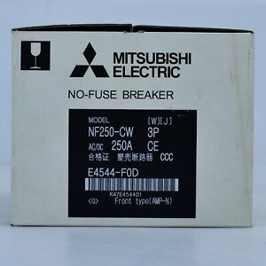 Mitsubishi Electric 250CW 3P Electric Breaker, High Capacity, Heavy-duty Design - MITSUBISHI ELECTRIC