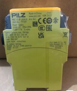 1PC New PILZ 777301 PNOZ X2.8P 24VACDC Safety Relay SHIP
