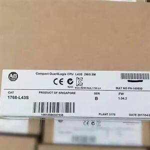 1 PCS New Factory Sealed AB 1768-L43S Compact 16Pt PLC Input Module 1768L43S
