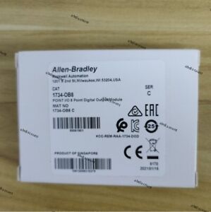 AB 1734-OB8 SER C POINT 8 Point Digital Output Module - NEW FACTORY SEALED