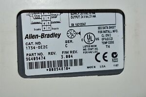 US Spot Stock AB 1734-OE2C SER CPOINT 2 Points Analog Output Module - US SPOT STOCK AB SER CPOINT