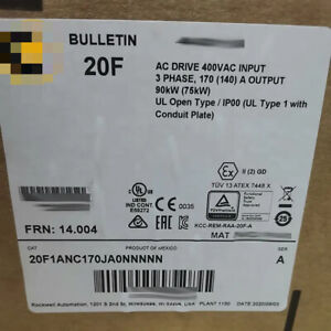NEW AC Drive AB 20F1ANC170JA0NNNNN | Allen Bradley Industrial Component - ALLEN BRADLEY