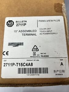Allen Bradley 2711P-T15C4A8 PanelView Plus 6 1500 Touch Screen NEW IN BOX - ALLEN BRADLEY