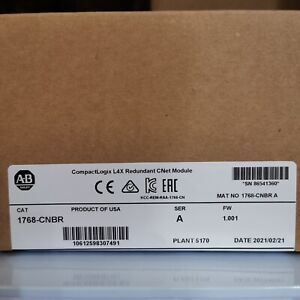 Allen-Bradley CompactLogix L4X Redundant Brid 1768 CNBR SER Factory Sealed - ALLEN-BRADLEY