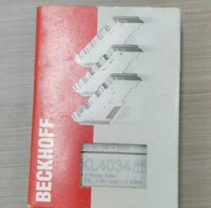 Beckhoff KL4034 Fast In Box PLC Module 1PC - BECKHOFF