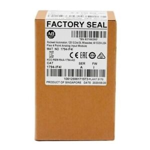 Factory Sealed AB 1794-IF4I SER A Flex 4 Point Analog Input Module - FACTORY SEALED