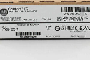 New Factory Sealed 1769-ECR Compact Right End Cap/TERMINATOR - NEW FACTORY SEALED