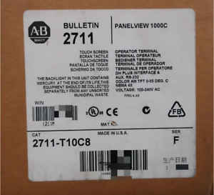 New Allen-Bradley 2711-T10C8 1000 COLOR TERMINAL 10.4-IN AB 2711 T10C8 US Optimized - ALLEN-BRADLEY