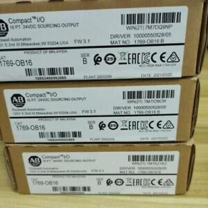 New Factory Sealed CompactLogix 16 Pt 24VDC Module 1769OB16 - COMPACTLOGIX