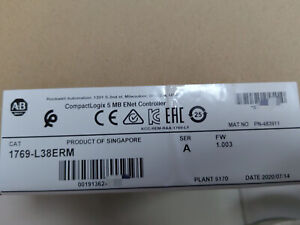 AB 1769L38ERM CompactLogix Factory Sealed Surplus - COMPACTLOGIX