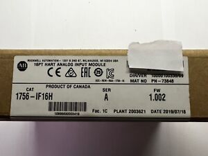 Allen Bradley ControlLogix 16-Point HART Analog Input Module - ALLEN BRADLEY