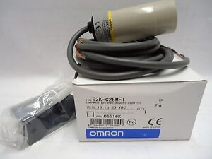 Omron E2K-C25MF1 Capacitive Proximity Switch - Model E2KC25MF1 - OMRON