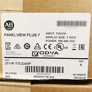 2022 New Sealed AB 2711P-T7C22A9P PanelView Plus7 Graphic Terminal 2711PT7C22A9P AB