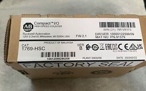 2022 New Factory Sealed AB 1769-HSC CompactLogix Ship Counter Module - KOEED