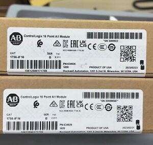 Allen Bradley Factory Sealed AB 1756-IF16 ControlLogix 16 Pt Input Module | High-performance 16-point input module with Modbus and CANopen support - ALLEN BRADLEY