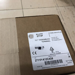 New Factory Sealed AB 2711P-K12C4D8 Industrial Button Touch Screen - FACTORY SEALED