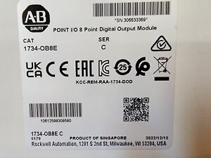 New Factory Sealed AB 1734-OB8E POINT 8 Point Digital Output Module 1734OB8E | POINT 8 Point Digital Output Module AB 1734OB8E | POINT 8 Point Digital Output Module AB 1734OB8E | AB 1734OB8E Digital Output Module POINT 8 - POINT 8