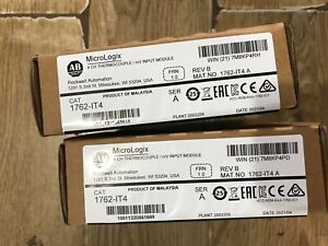 Allen Bradley 1762-IT4 MicroLogix Themocouple/mV Module | Factory Sealed | High Precision Temperature Monitoring - ALLEN BRADLEY