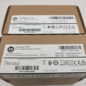 New Sealed AB 1769-OB32 CompactLogix 32 Pt 24VDC Module 1769OB32 Ship - COMPACTLOGIX