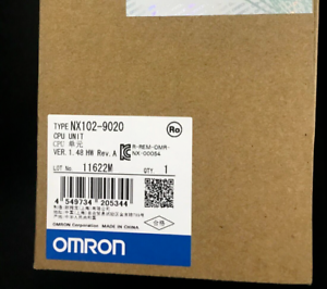 Omron NX102-9020 CPU Unit: PLC Control Unit - OMRON